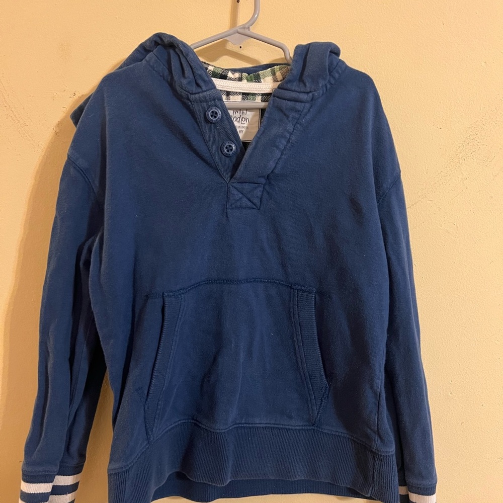 Mini Boden Blue Kids Hoodie